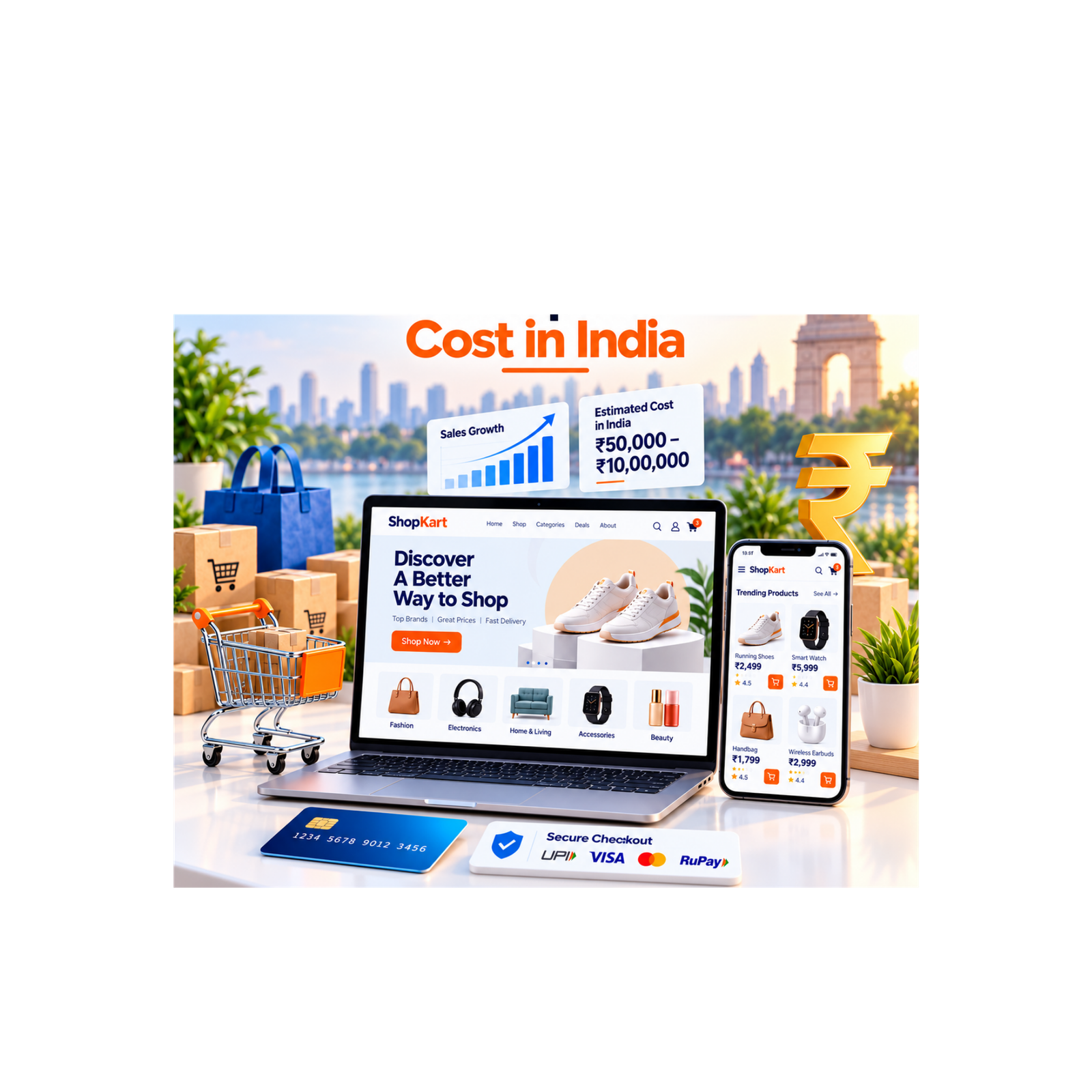 Ecommerce Website Development Cost In India